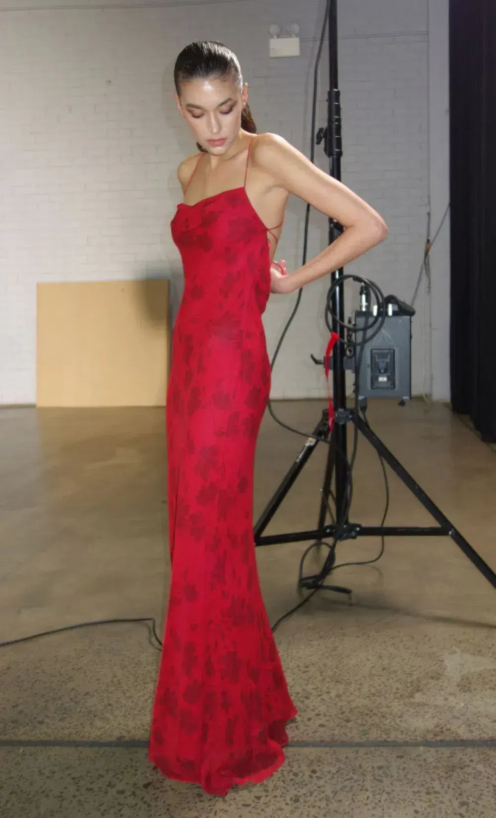 Bec & Bridge Ruby Slip Maxi Dress in Cherry Floral Size 6 photo 3