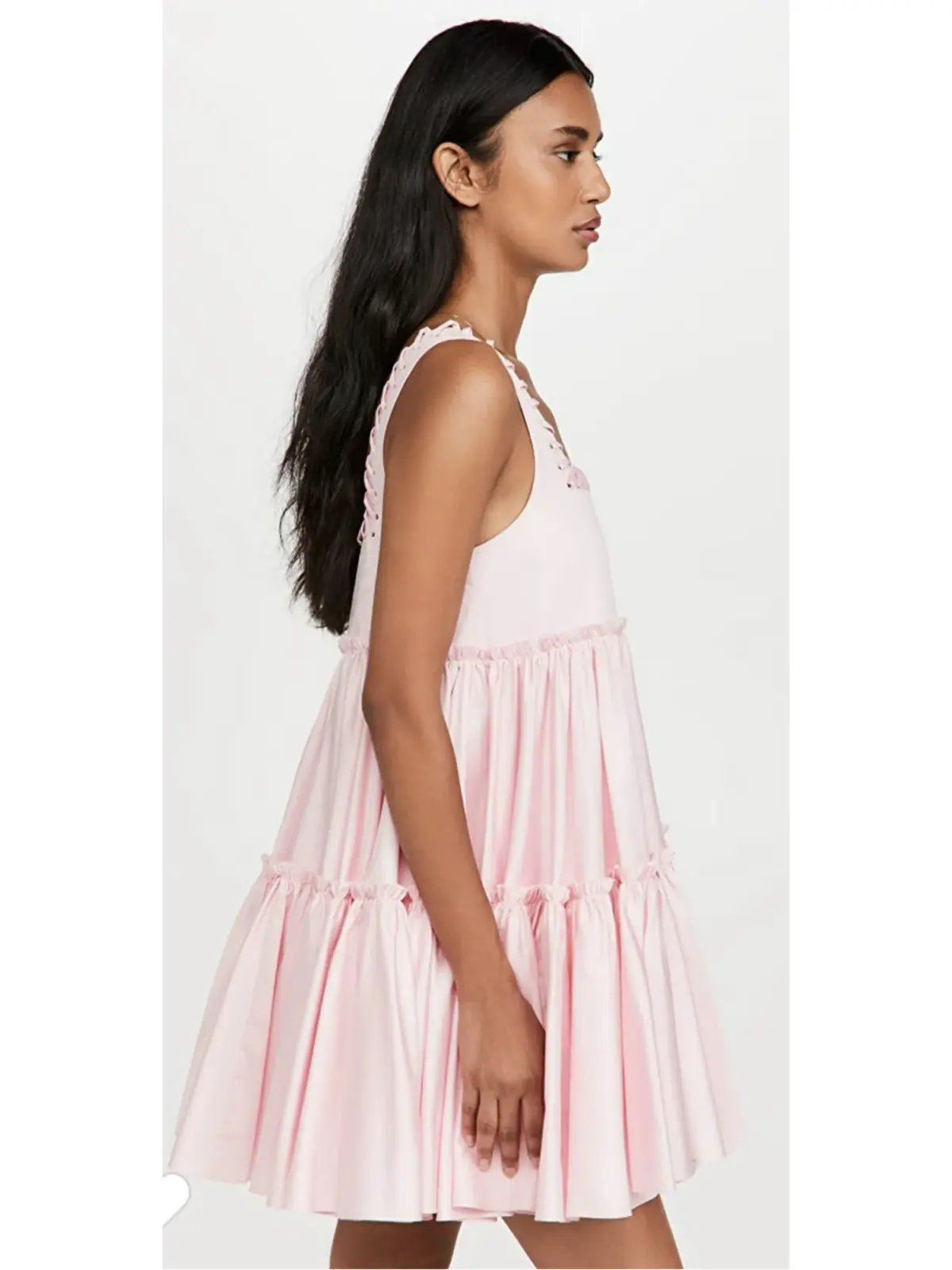 Aje Hushed Mini Dress Pink Size AU 12 photo 3