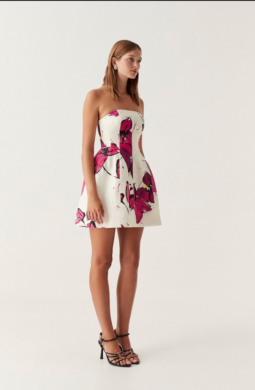 Aje Baret Strapless Mini Dress photo 4