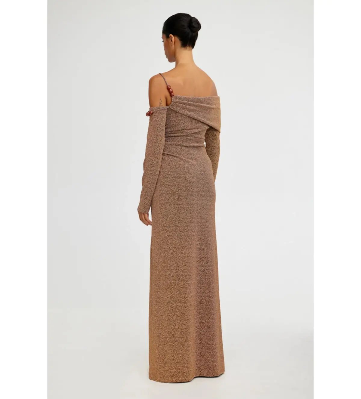 Significant Other Gia Gown Bronze Size 8 photo 2