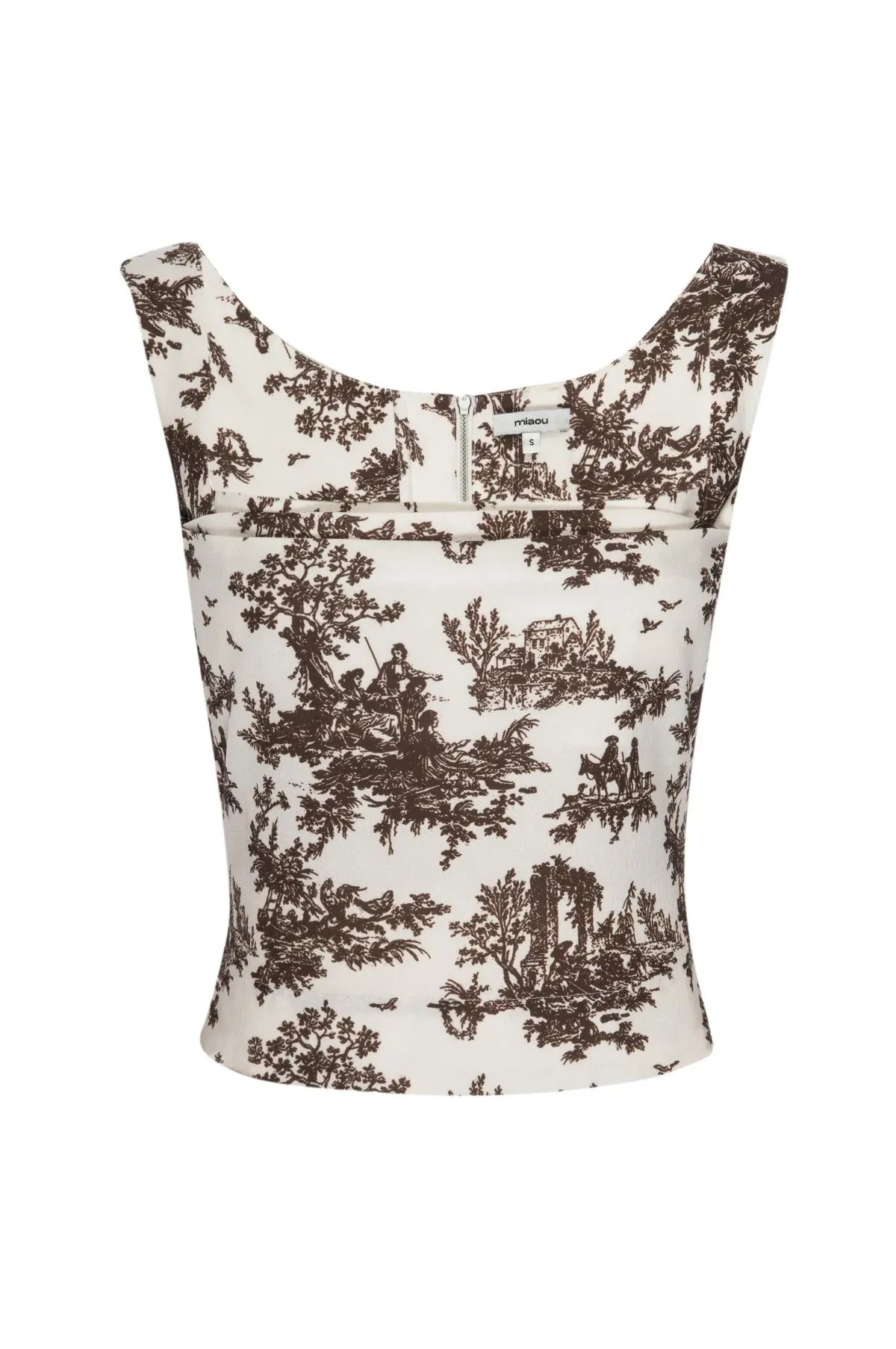 Miaou Imogene Corset Top Print Size S photo 3