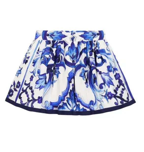 Dolce & Gabbana Majolica Skirt Print Size 4 photo 3