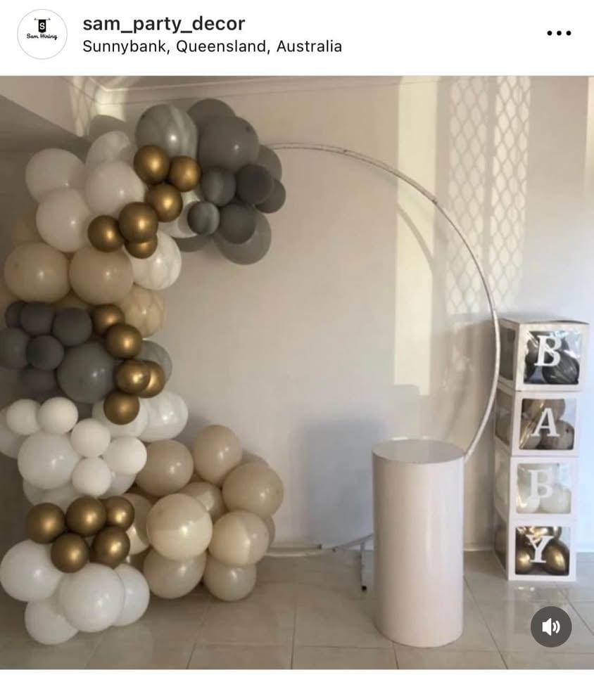 2m backdrop and baby boxes for hire at $50 photo 5