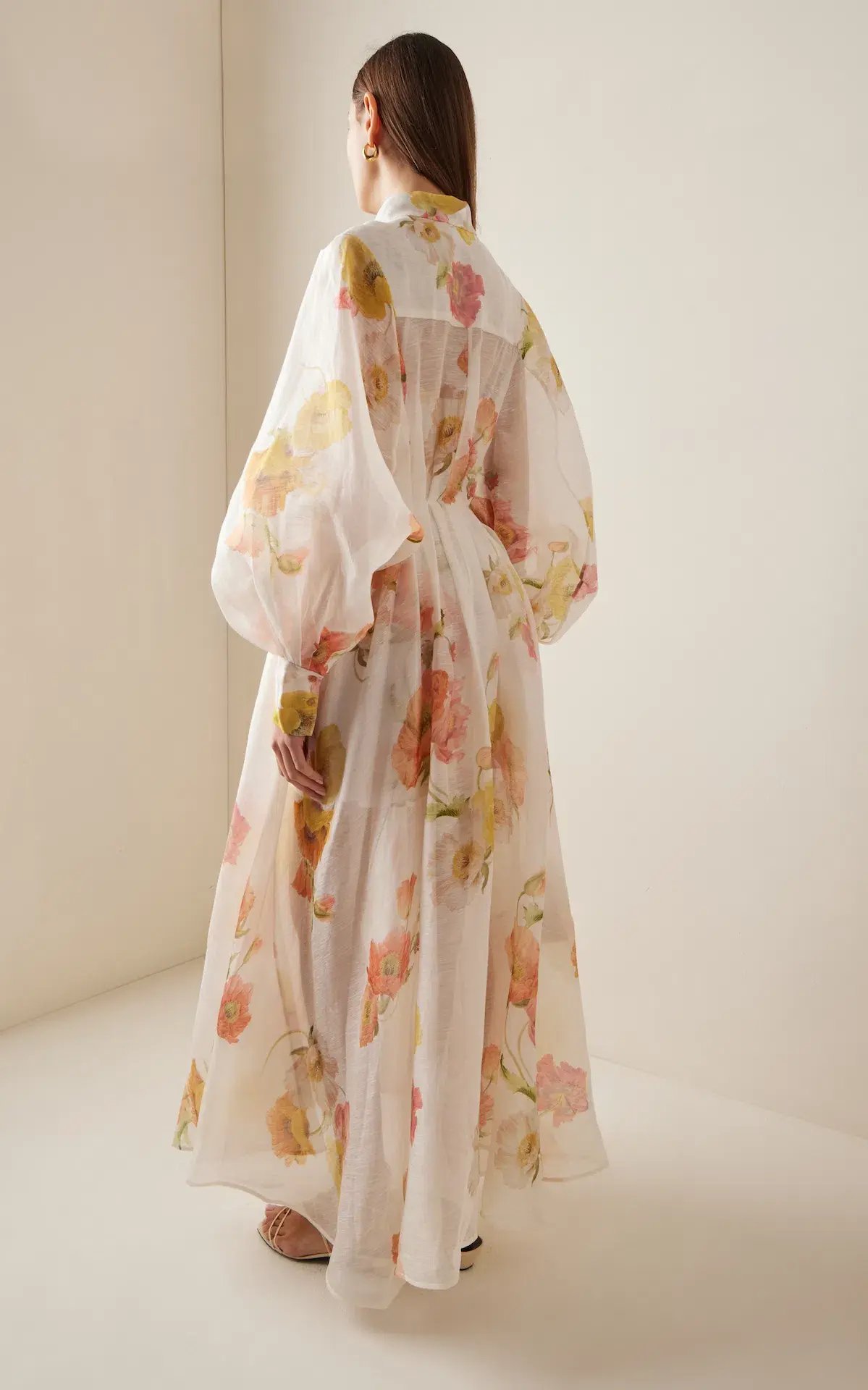 Zimmermann Tranquillity Shacket Dress Multi Poppy Size 1 / AU 10 photo 2
