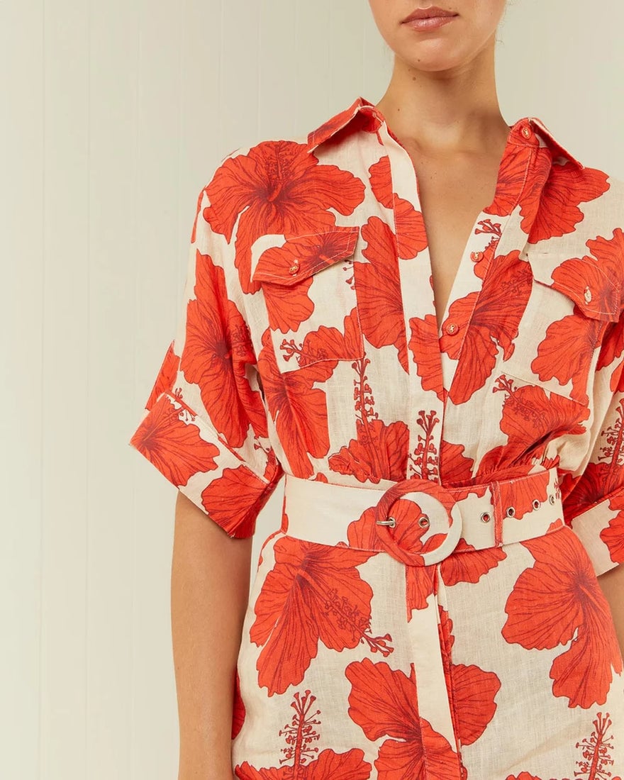 Palm Noosa Camelia Linen Dress photo 3