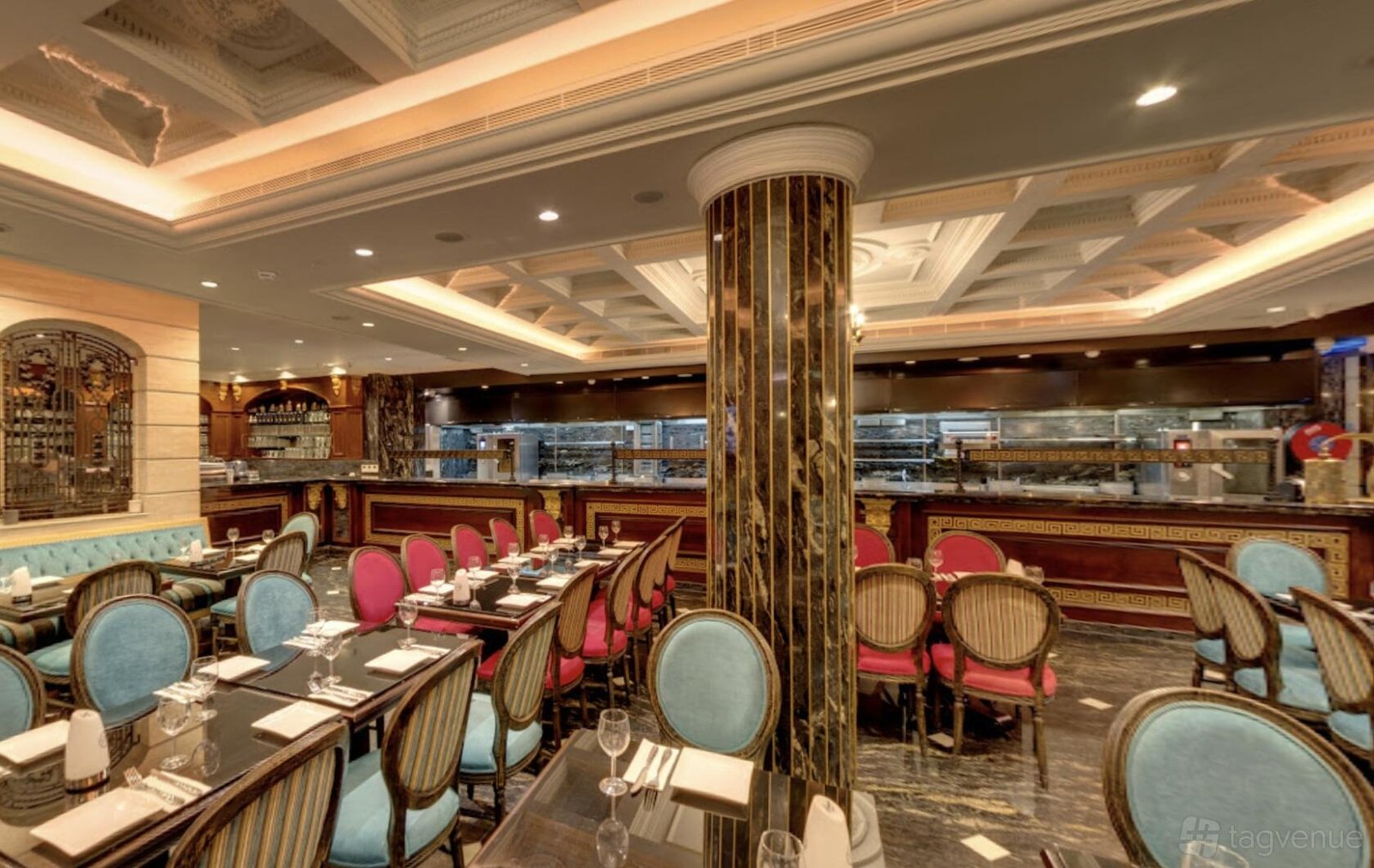 Indoor Dining Room at Armani Restaurant photo 5