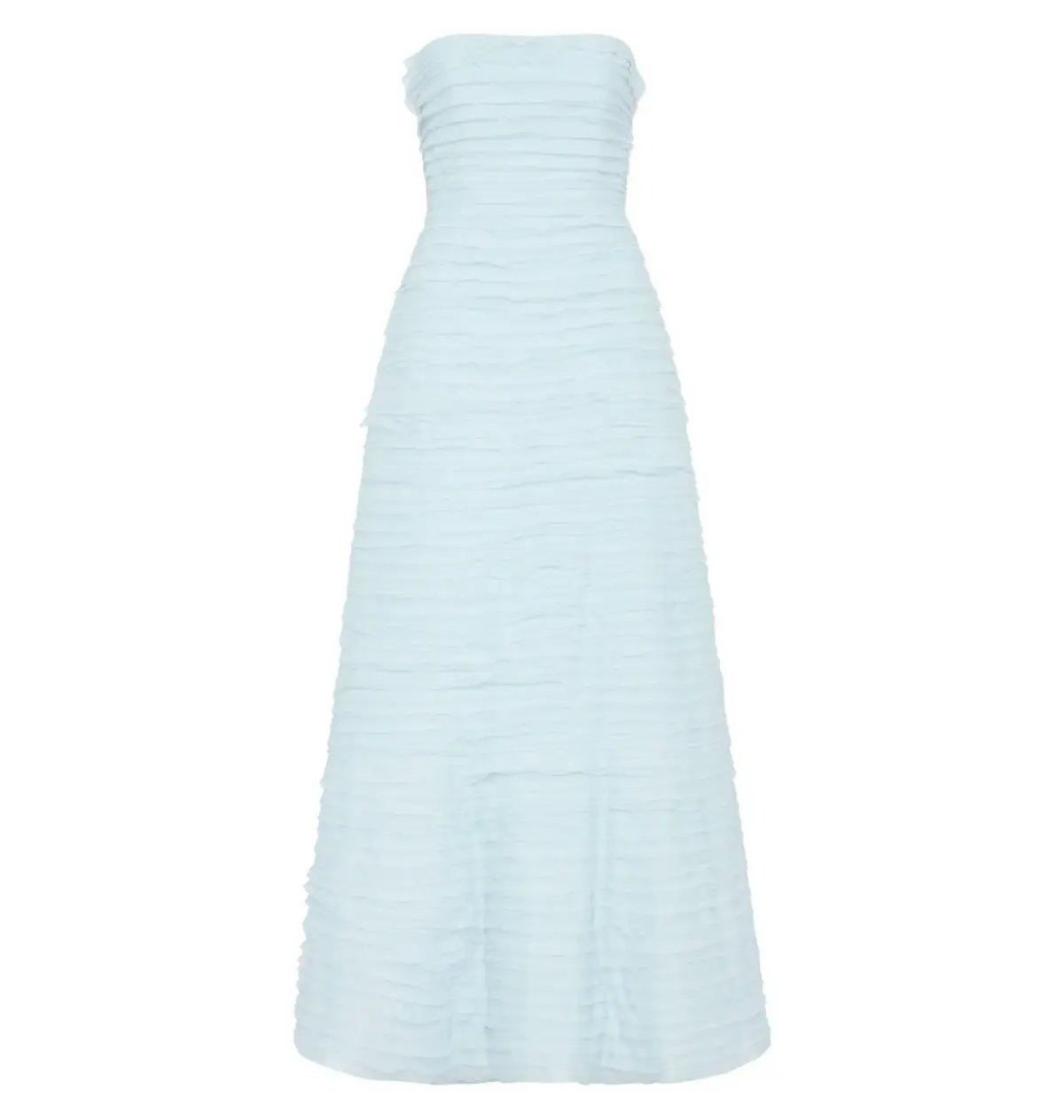 Aje Soundscape Maxi Dress Baby Blue Size AU 6 photo 4