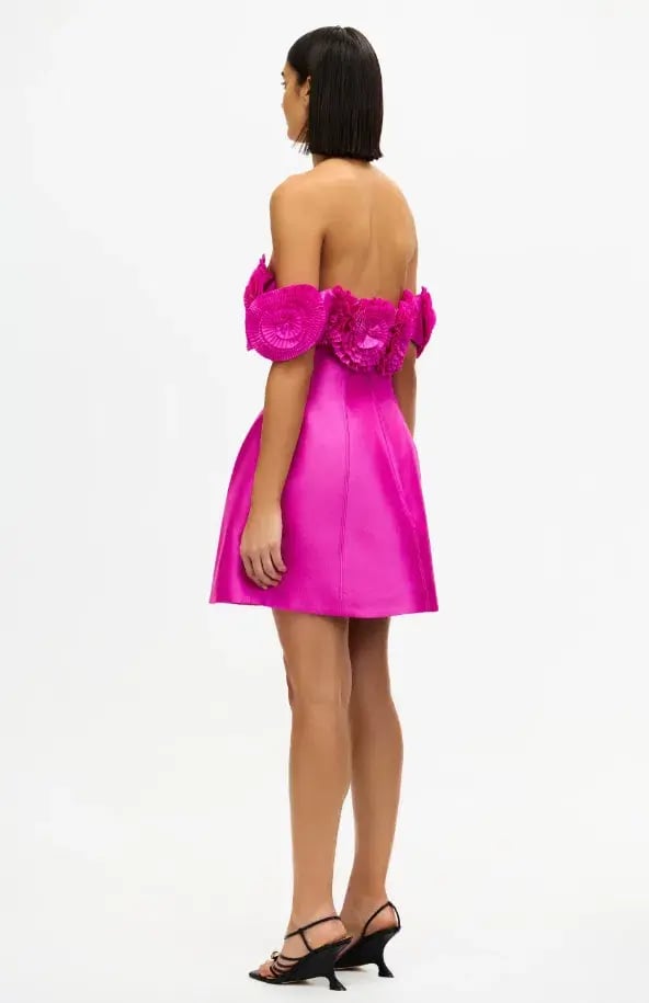 Acler Trusley Mini Dress in Violet Pink Size 12 photo 3