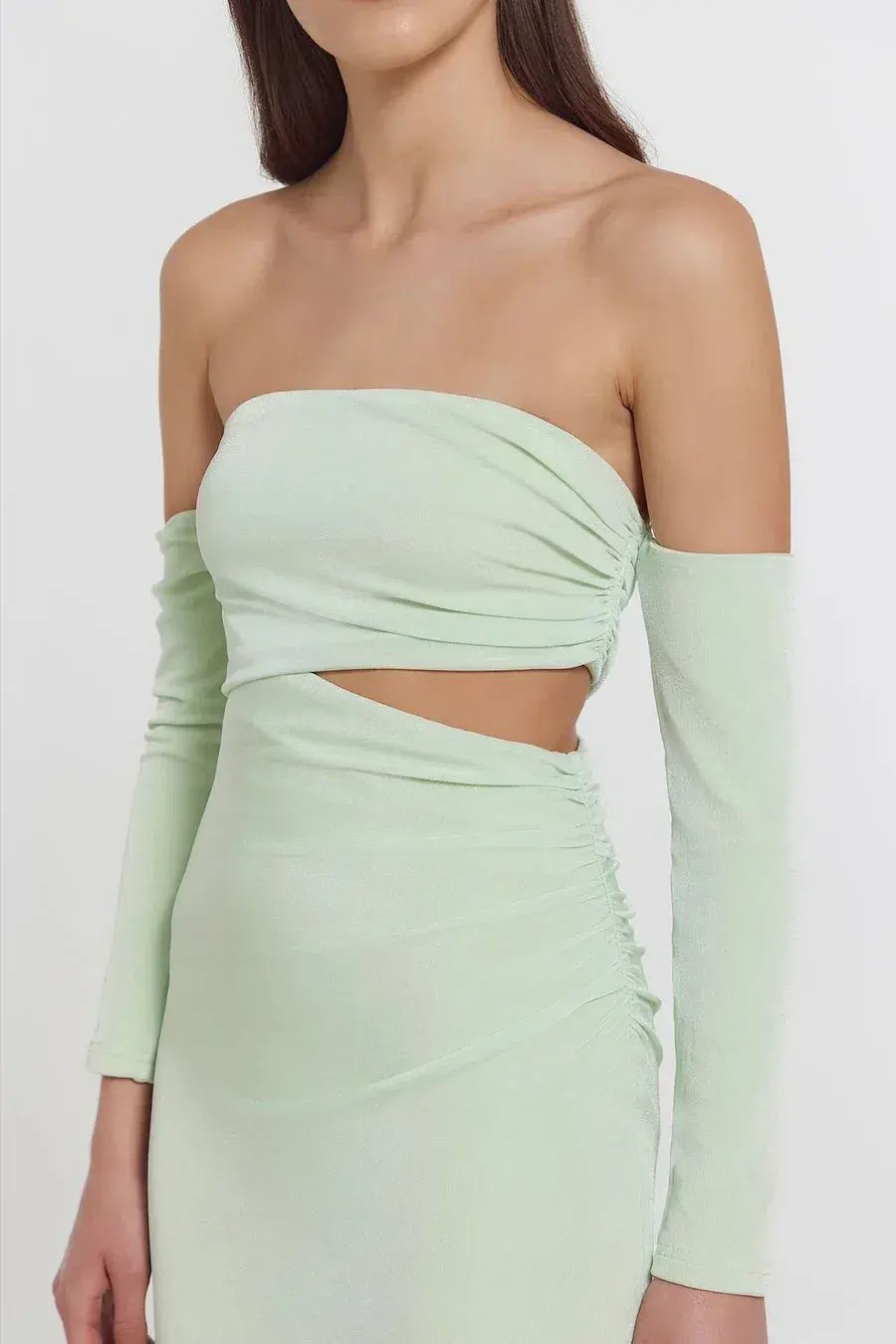 Kianna Gordon Dress in Mint Green Size AUS 6 photo 2
