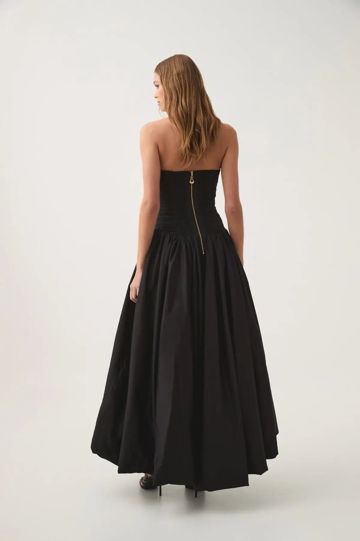 Aje Spatial Maxi Dress Black Size 12 photo 2