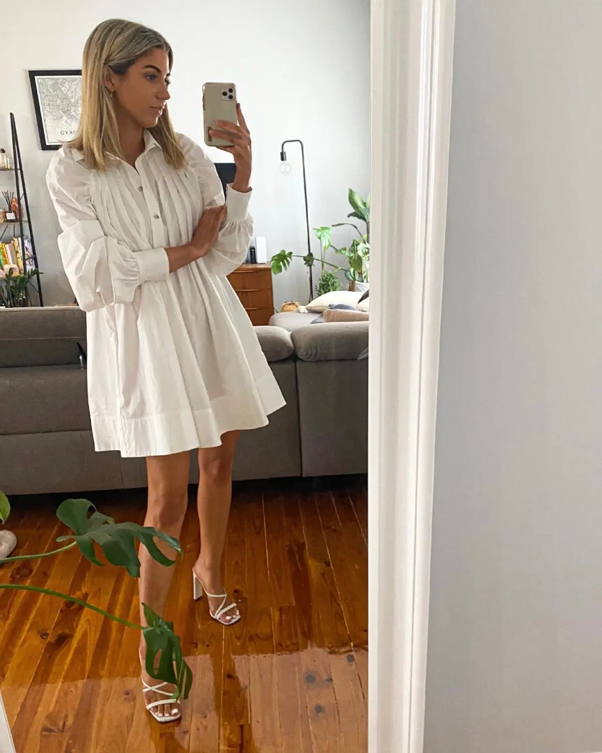 Aje Sketch Shirt Dress photo 4