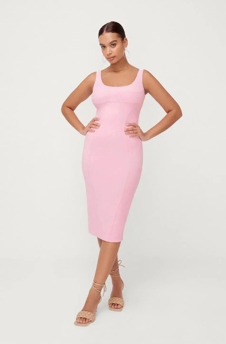 Sheike High Society Dress Pink Size 8 photo 2