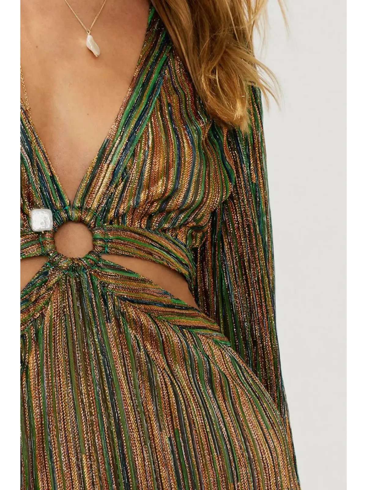 Suboo Ana Cut Out Maxi Dress in Multi Size AU 6 photo 2