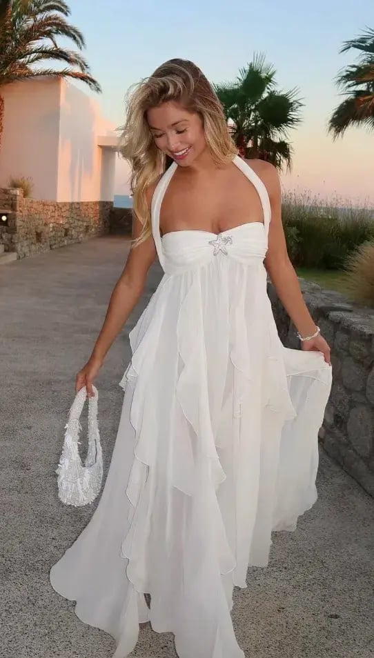 Nana Jacqueline Mariah Dress in White Size M / AU 10 photo 5