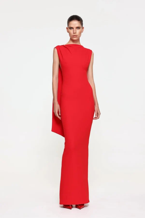 Effie Kats Audrey Gown - Cherry Red photo 2