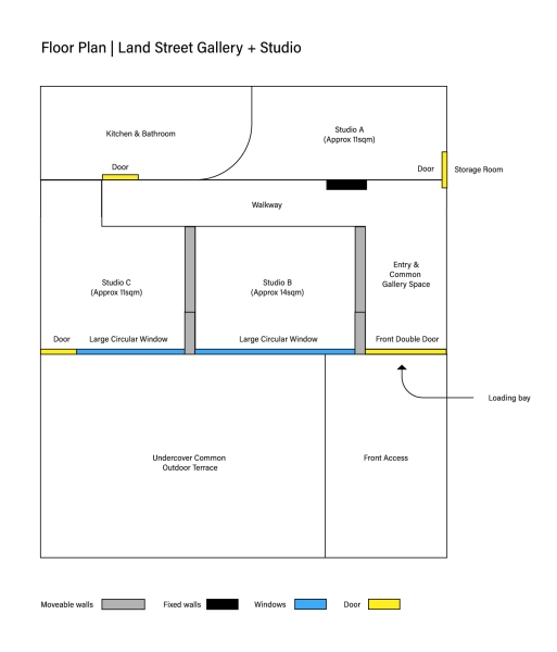 Land Street Gallery: Studio C photo 8