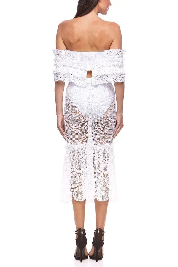 Eliya the Label Annie Skirt White Size 10 photo 2