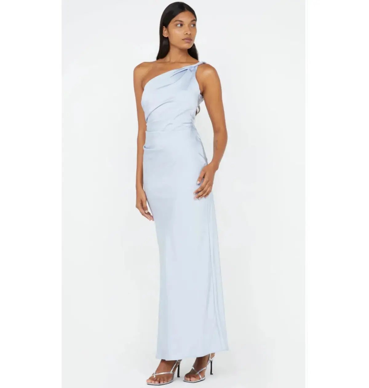 Bec & Bridge Lunetta Asym Dusty Blue Size AU 10 photo 2