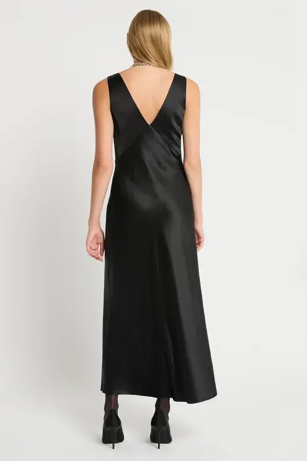 Sass & Bide Escaped Love Silk Dress Black Size AU 10 photo 3