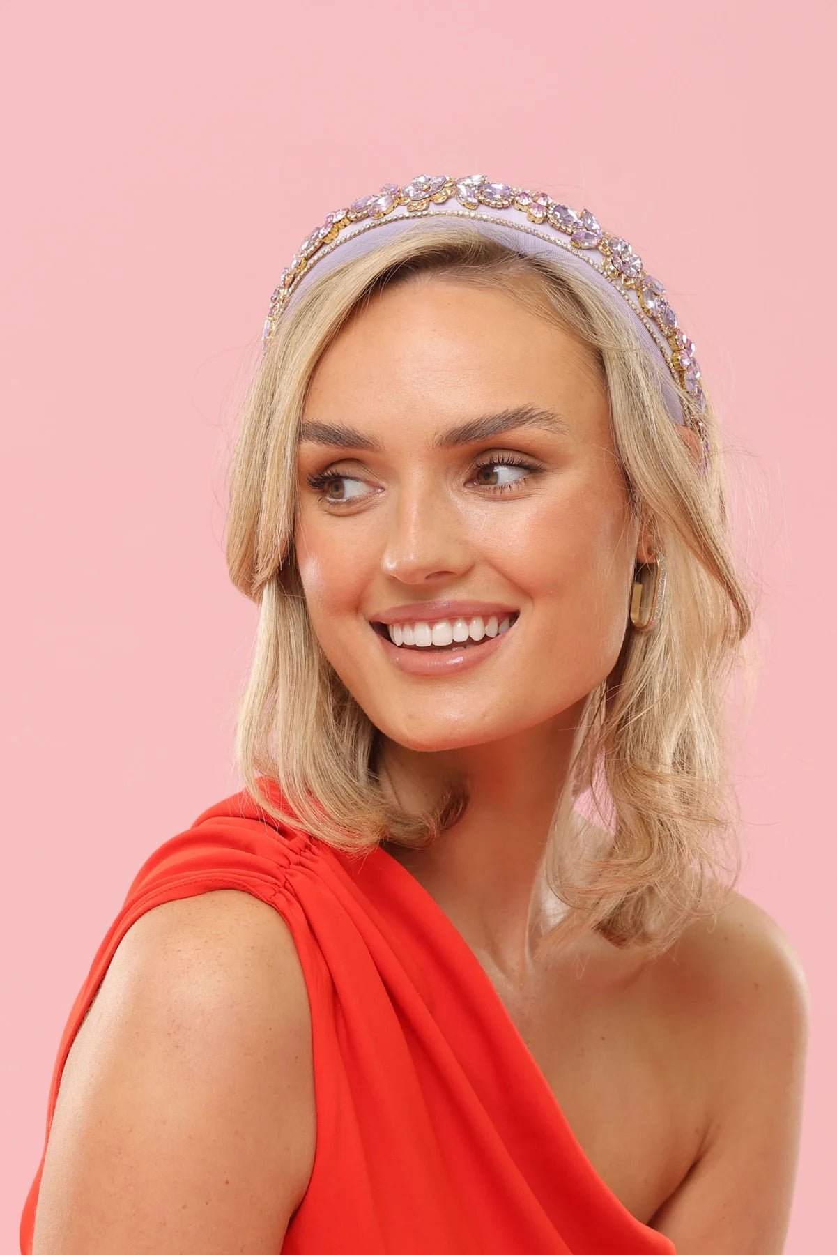 MORGAN & TAYLOR ARIADNE HEADBAND - LILAC photo 3