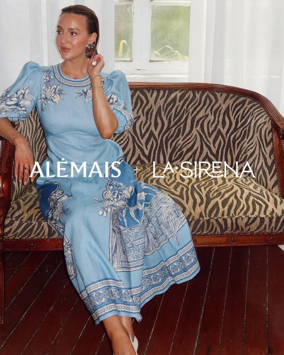 Alemais X La Sirena Villa Romantica Midi Dress size 12 photo 2