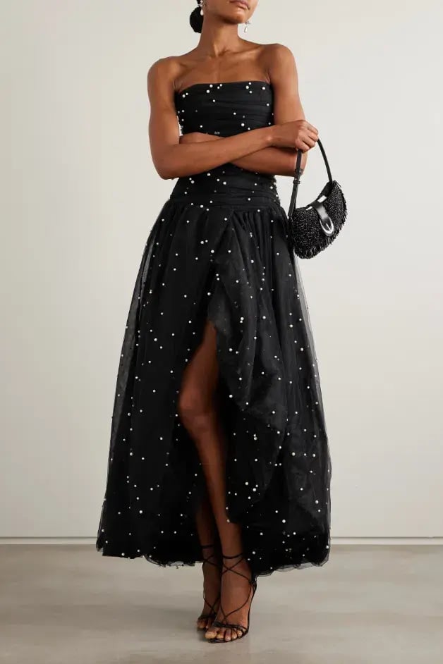 Aje Juniper Gown Black Size 6 photo 6
