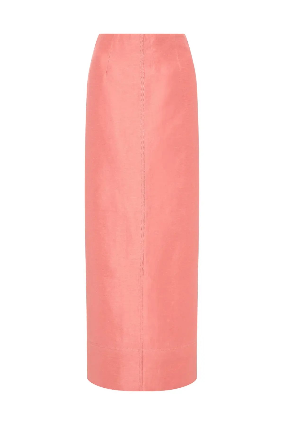 Aje Flame Crop Top and Mary Column Maxi Skirt Guava Pink Size 6 photo 4