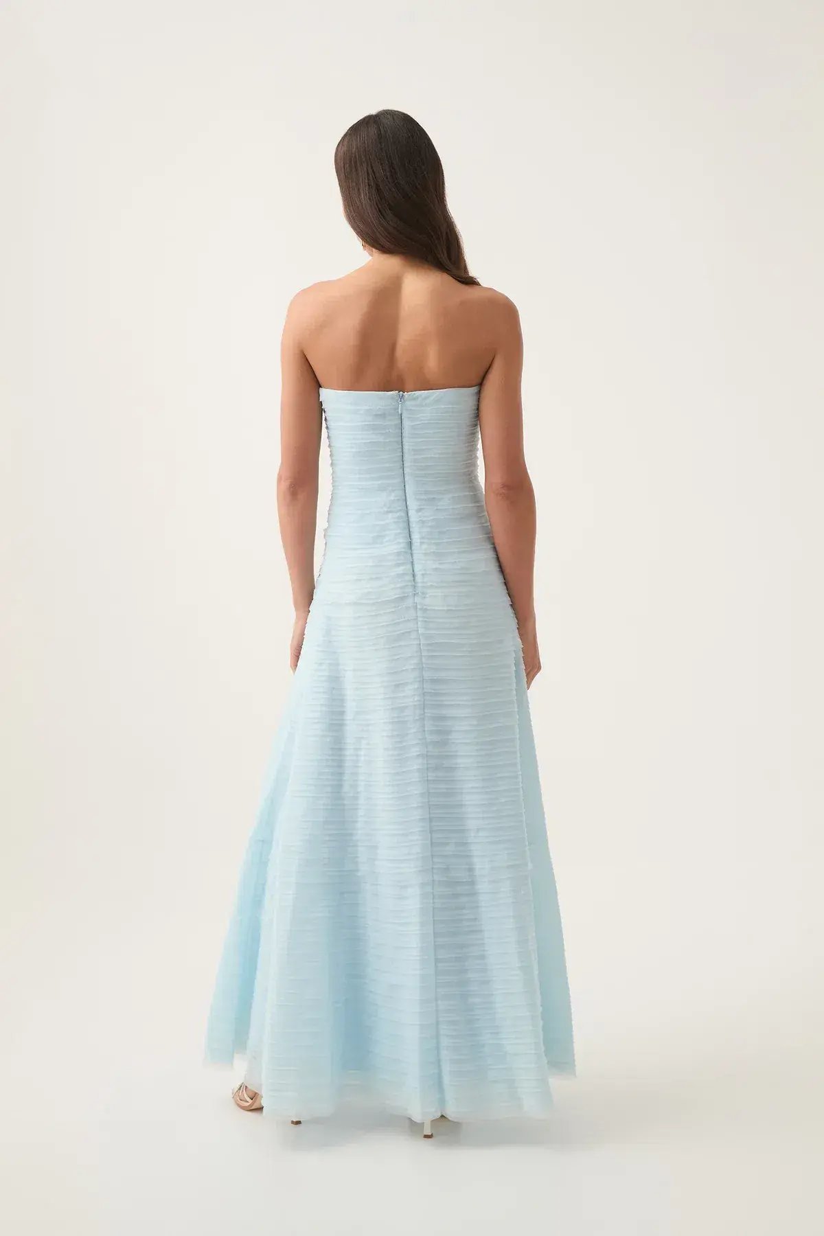 Aje Soundscape Maxi Dress Sea Breeze Size 6 photo 3