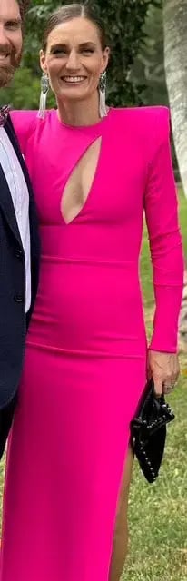 MERAKI Alex Gown Pink Size 8 photo 4