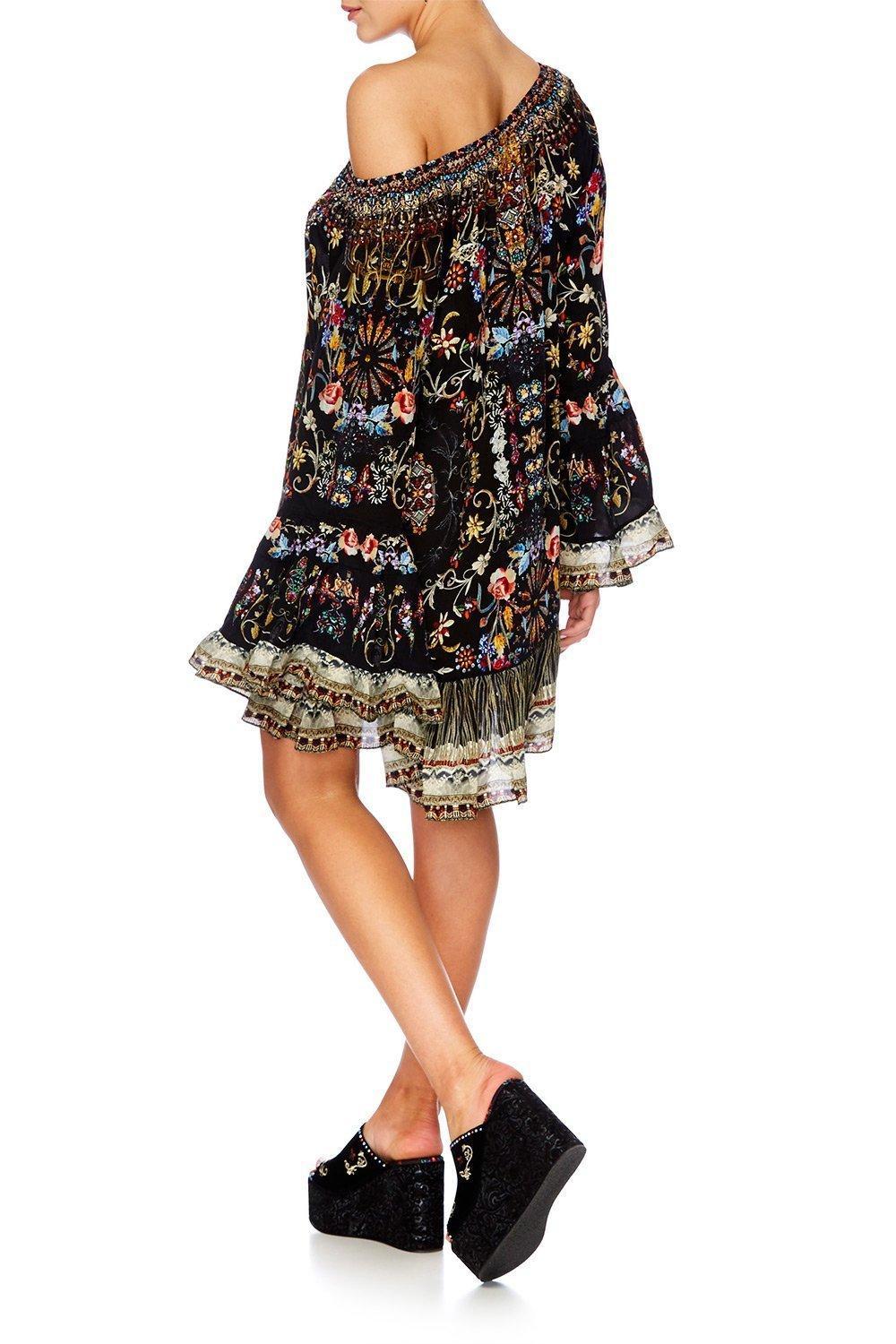 CAMILLA Dancing In The Dark A-Line Frill Dress size 8 photo 3