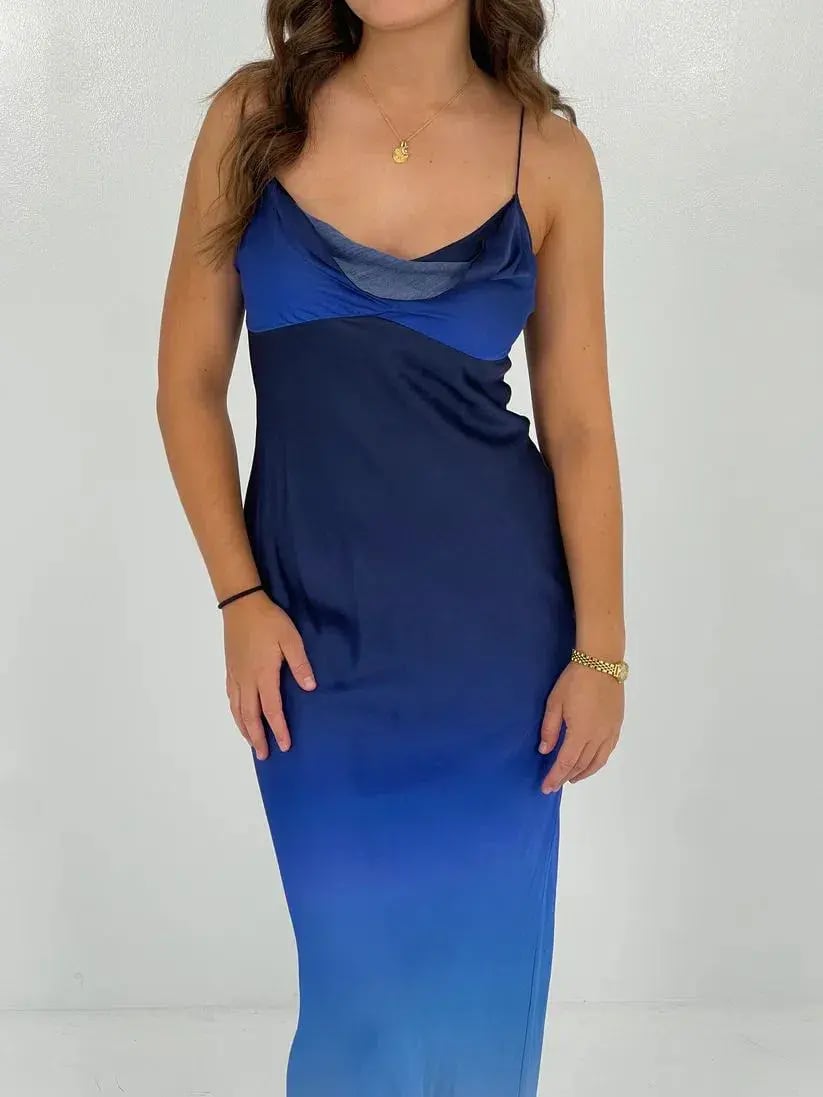 Rat And Boa Beliza Slip Dress in Blue Size XS / AU6 photo 2