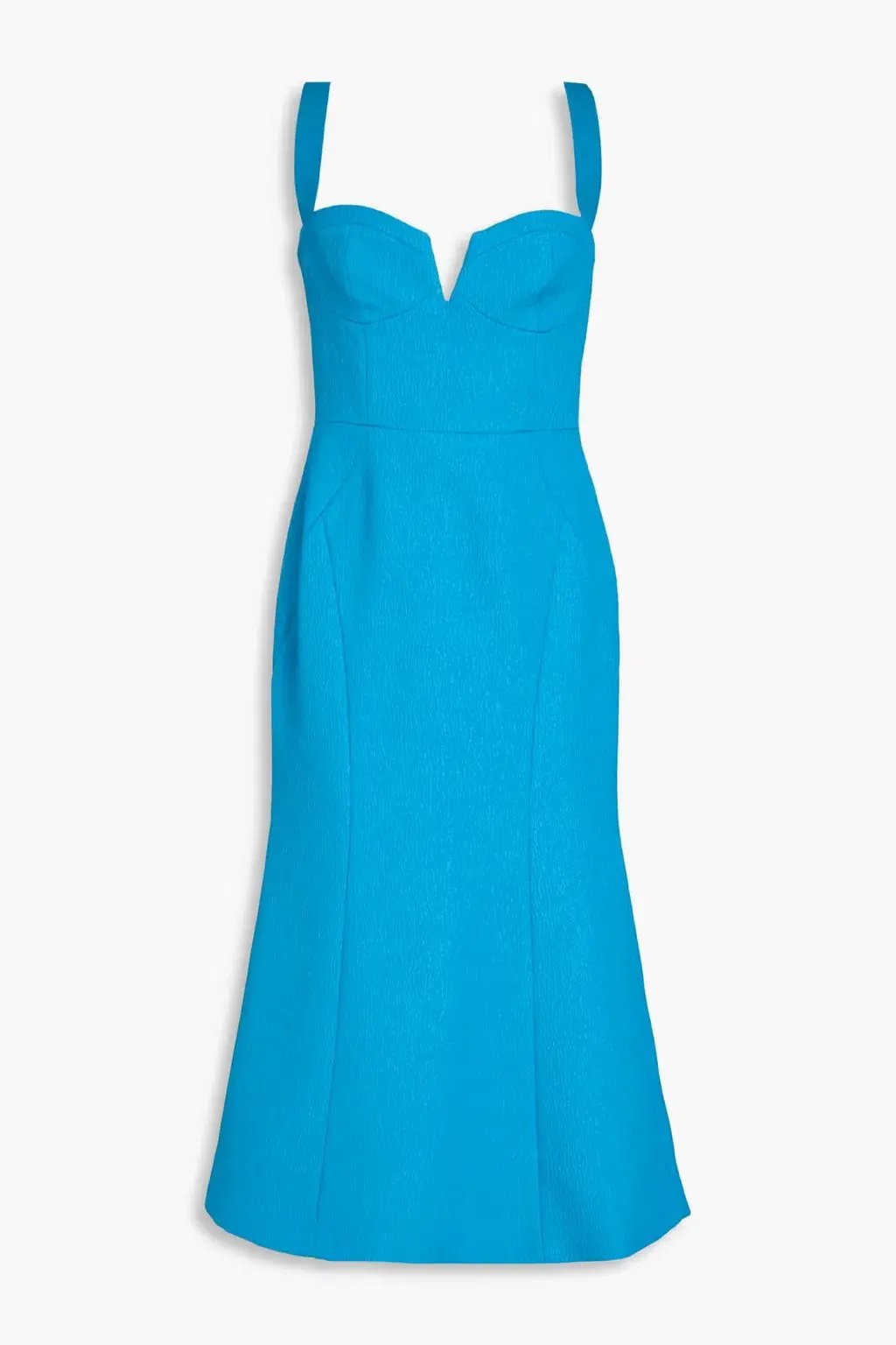 Rebecca Vallance Calla Midi Dress Blue Size 8 photo 2