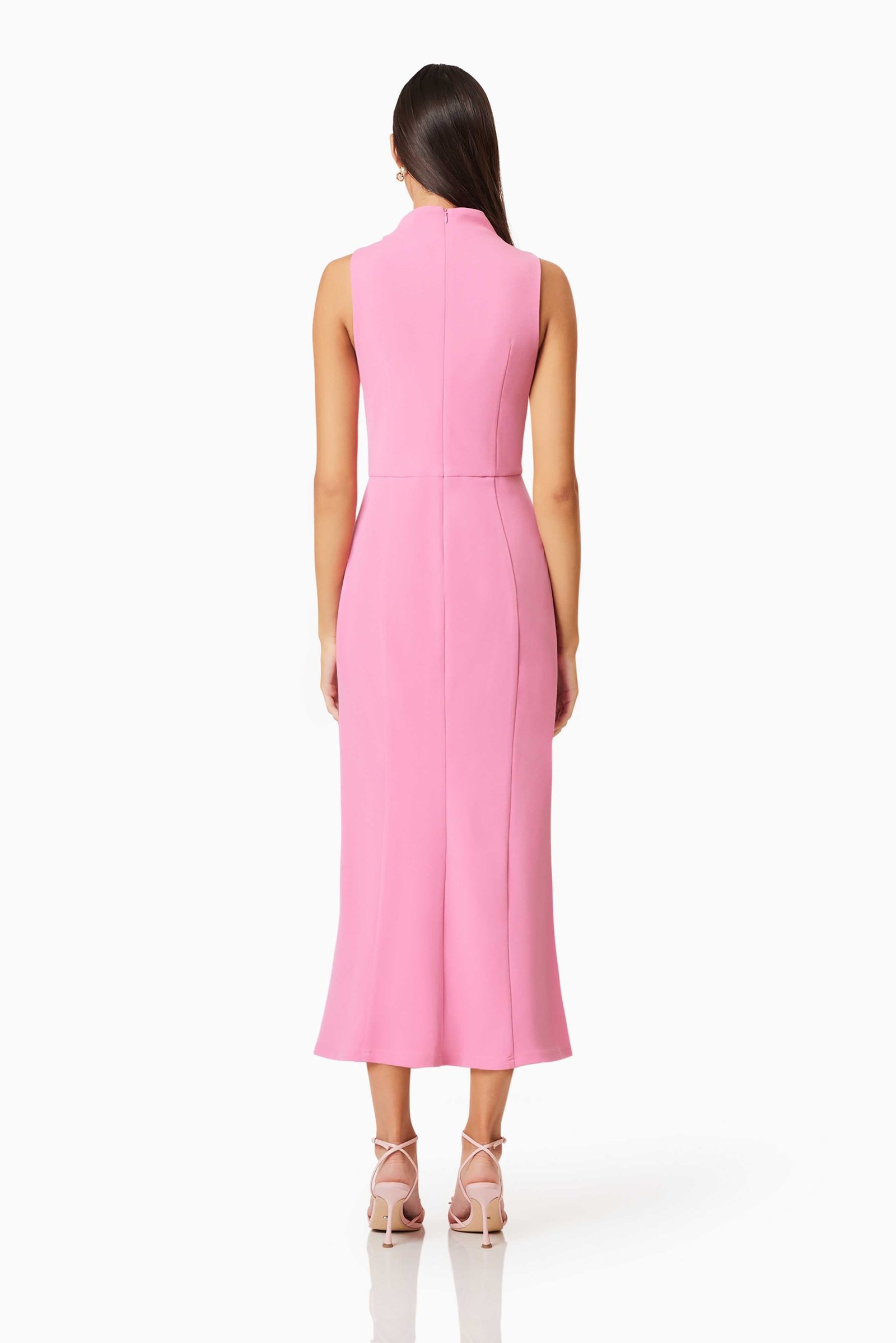 ELLIATT JAMIE MIDI DRESS - PINK photo 6