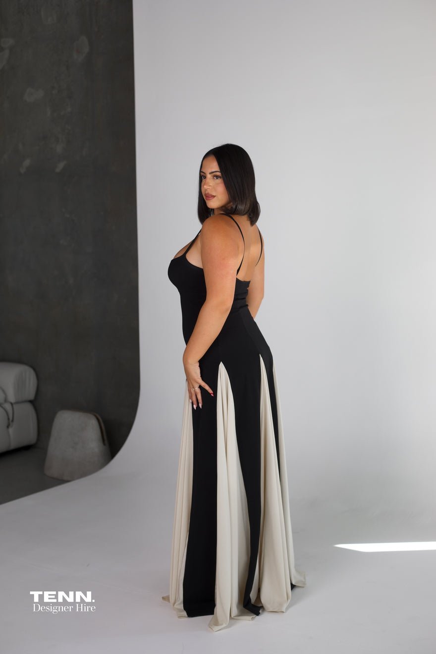 Arcina Ori Paloma Dress - Black & Ivory photo 2