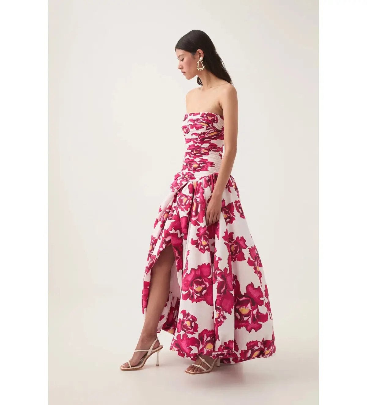 Aje Behold Maxi Dress in Boldly Blooming Size AU 6 photo 4