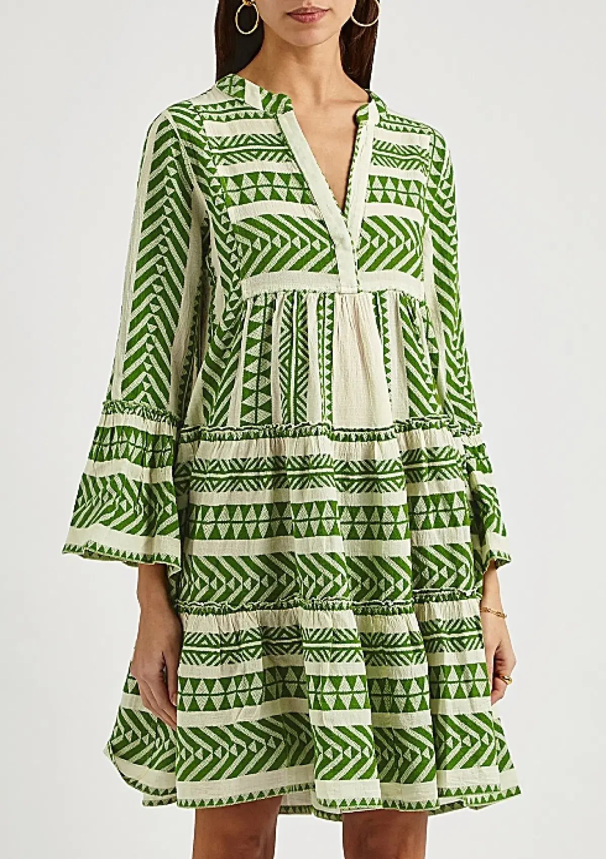 Devotion Twins Ella Dress Green Size 14 photo 2