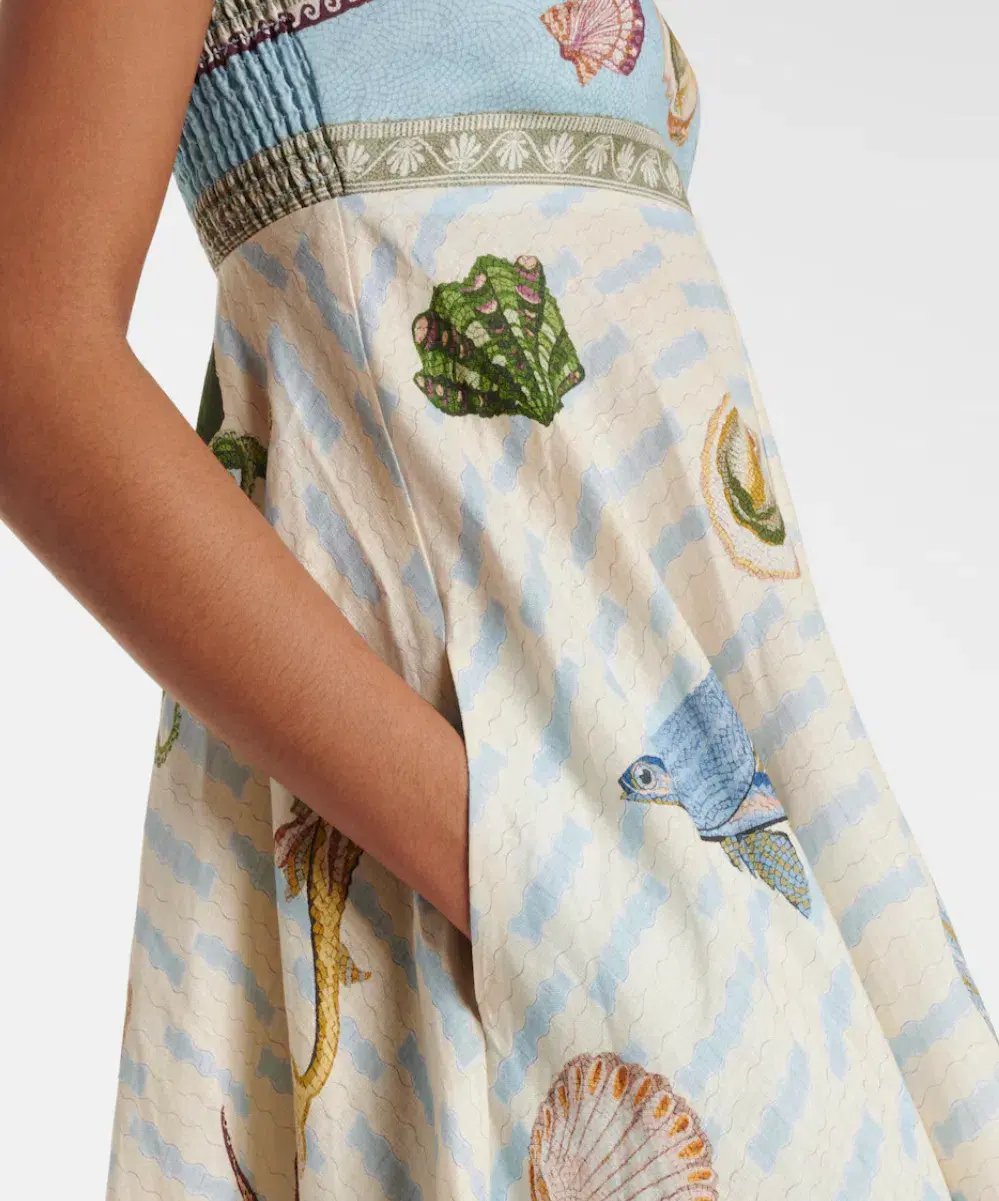 Alemais Bath House Sundress Midi Size AU 6 photo 4