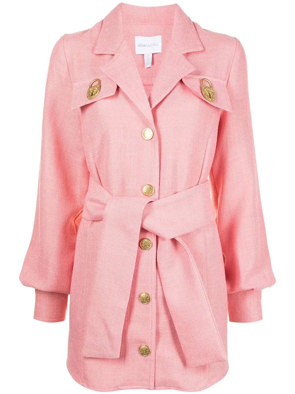Alice McCall Queenie Jacket Dress Pink Size 10 photo 5