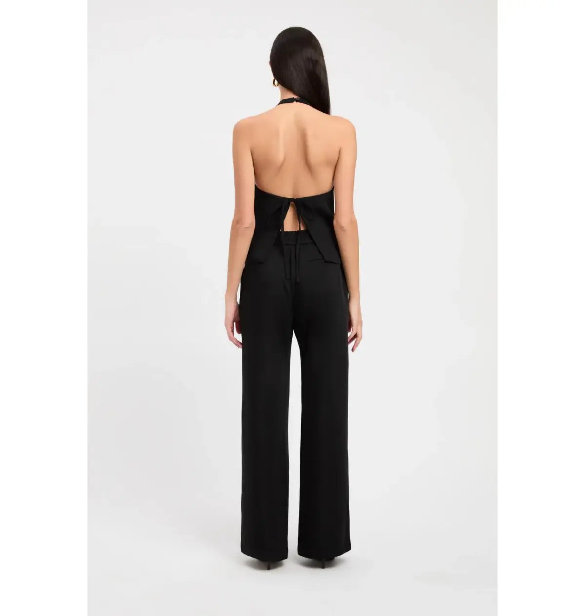 Kookai Maria Core Top and Wide Leg Pant Black photo 3