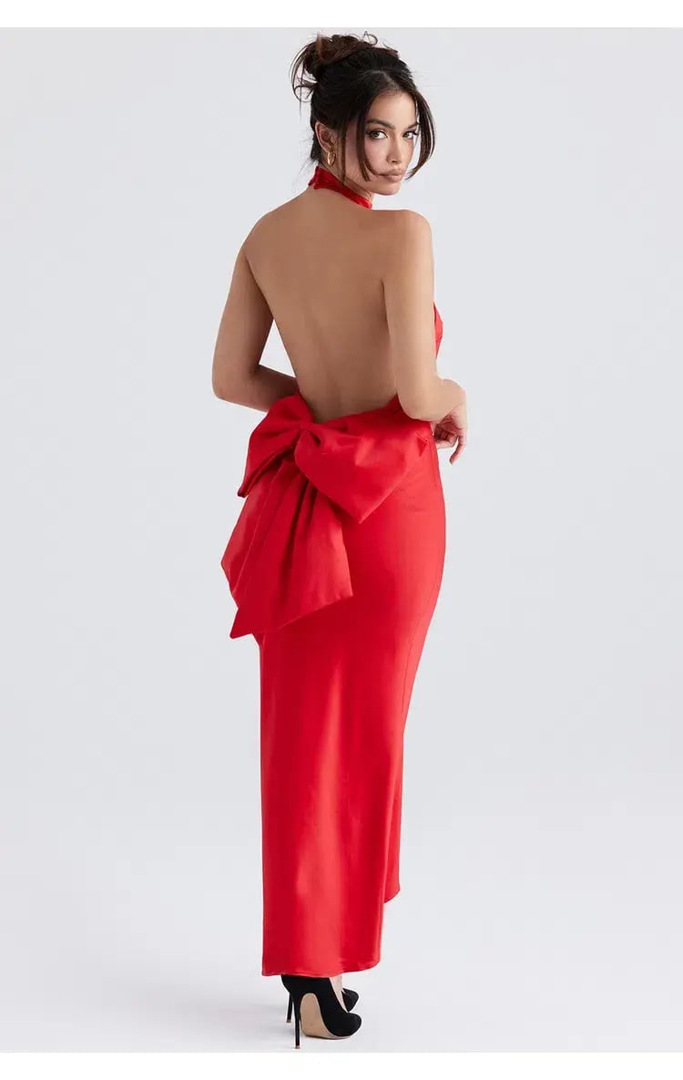 House of CB Ilaria Maxi Dress Red Size XS / AU 6 photo 4