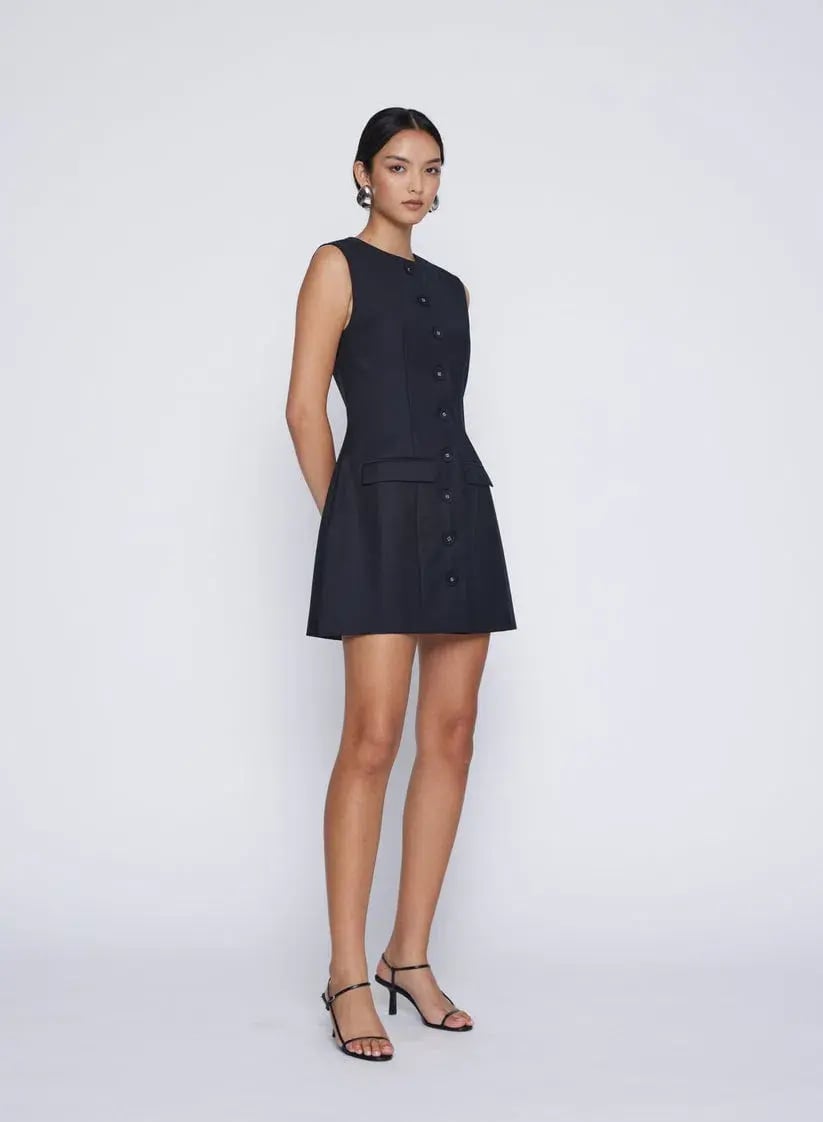 Anna Quan Sofia Dress Black  Size 12 photo 4
