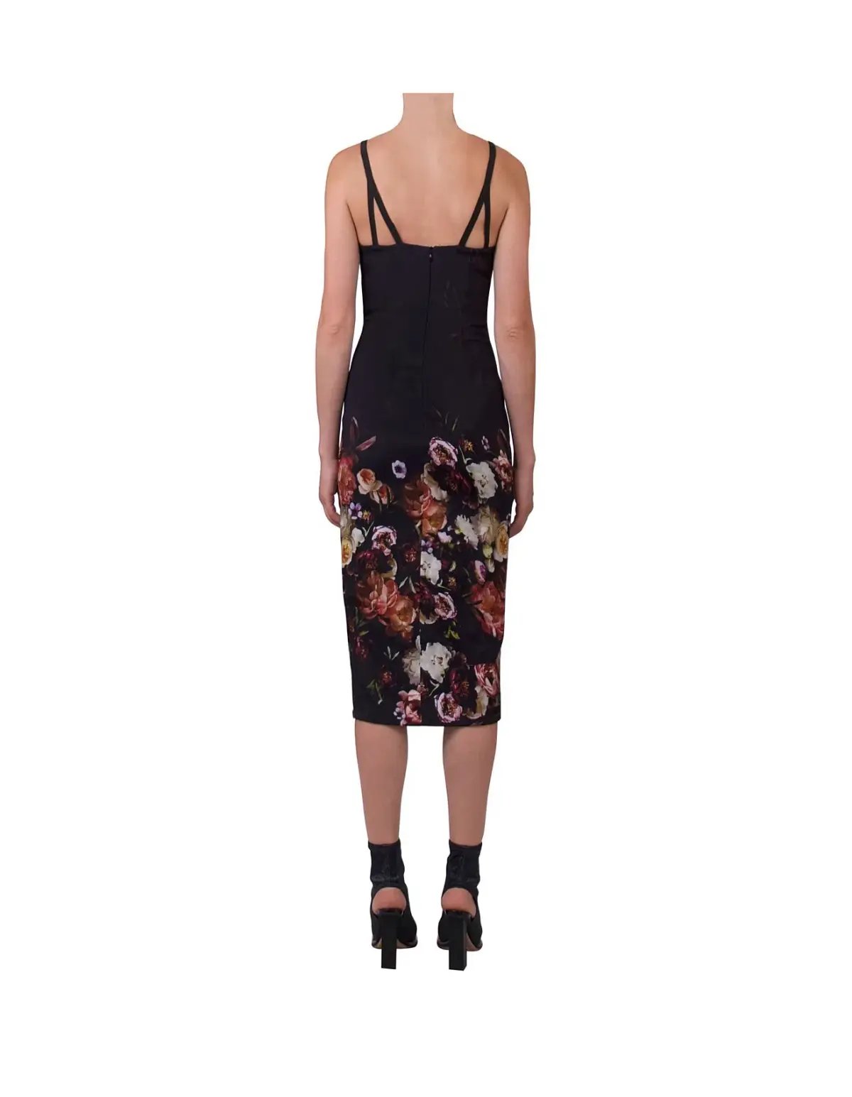Ginger & Smart Liaison Bustier Dress Black Size 6 photo 3