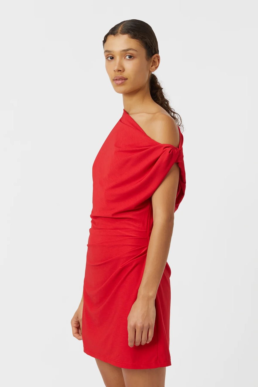 Camilla & Marc Annalise Mini Dress - Scarlet Red photo 3