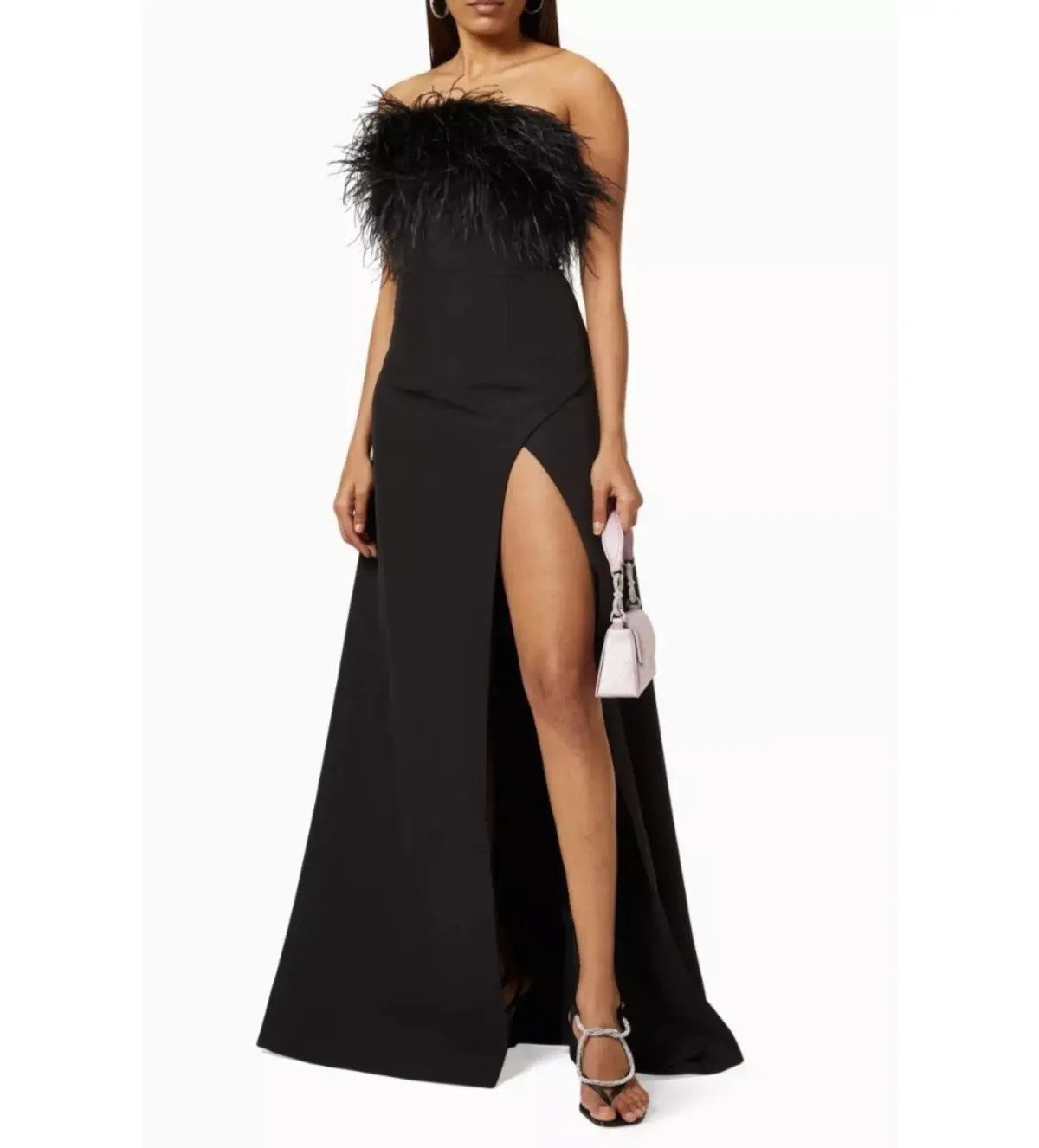 Rachel Gilbert Linc Gown Black Size 2/AU 10 photo 2