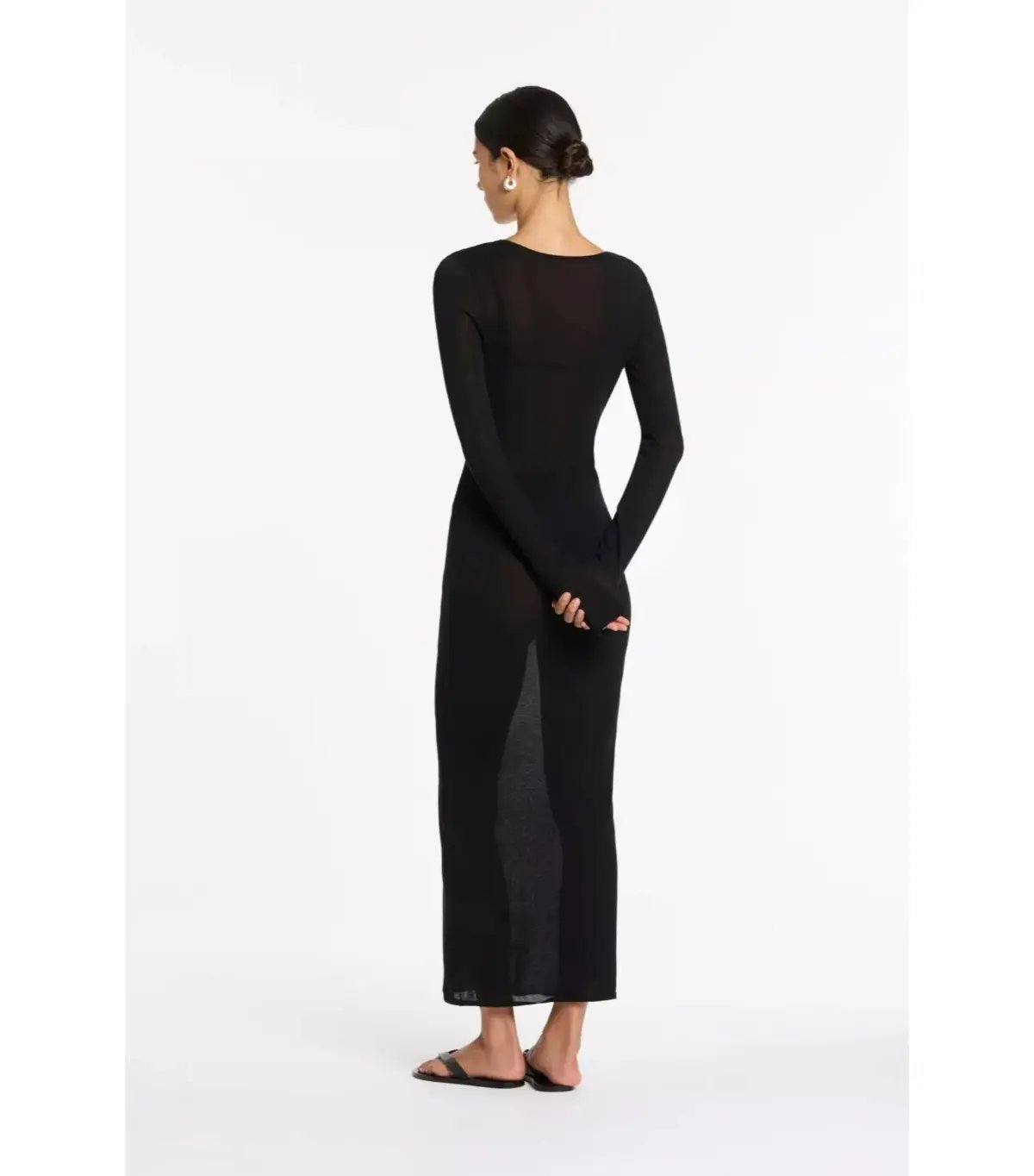 Sir The Label Eva Knit Dress Black Size 1 / AU 8 photo 3