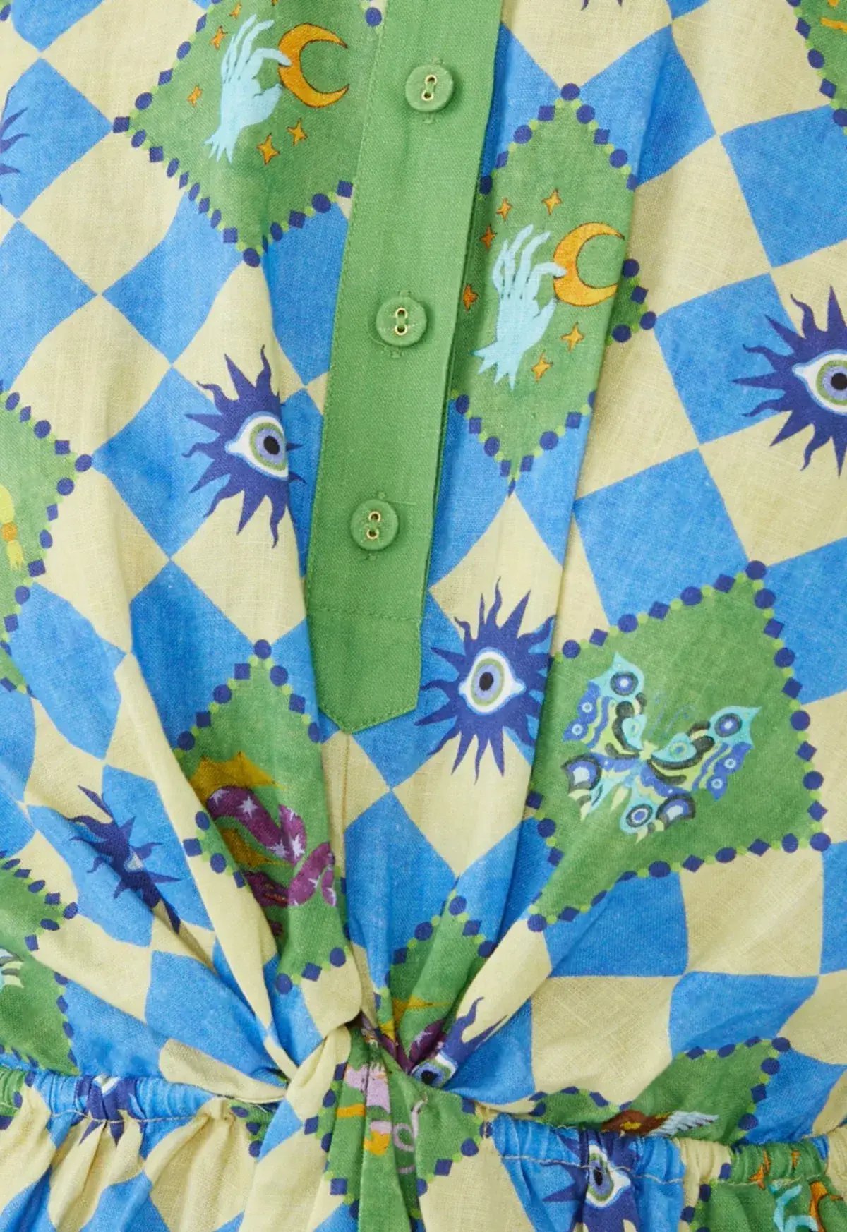 Alemais Lou Twist Front Shirt Dress Multi Size M / AU 10 photo 7