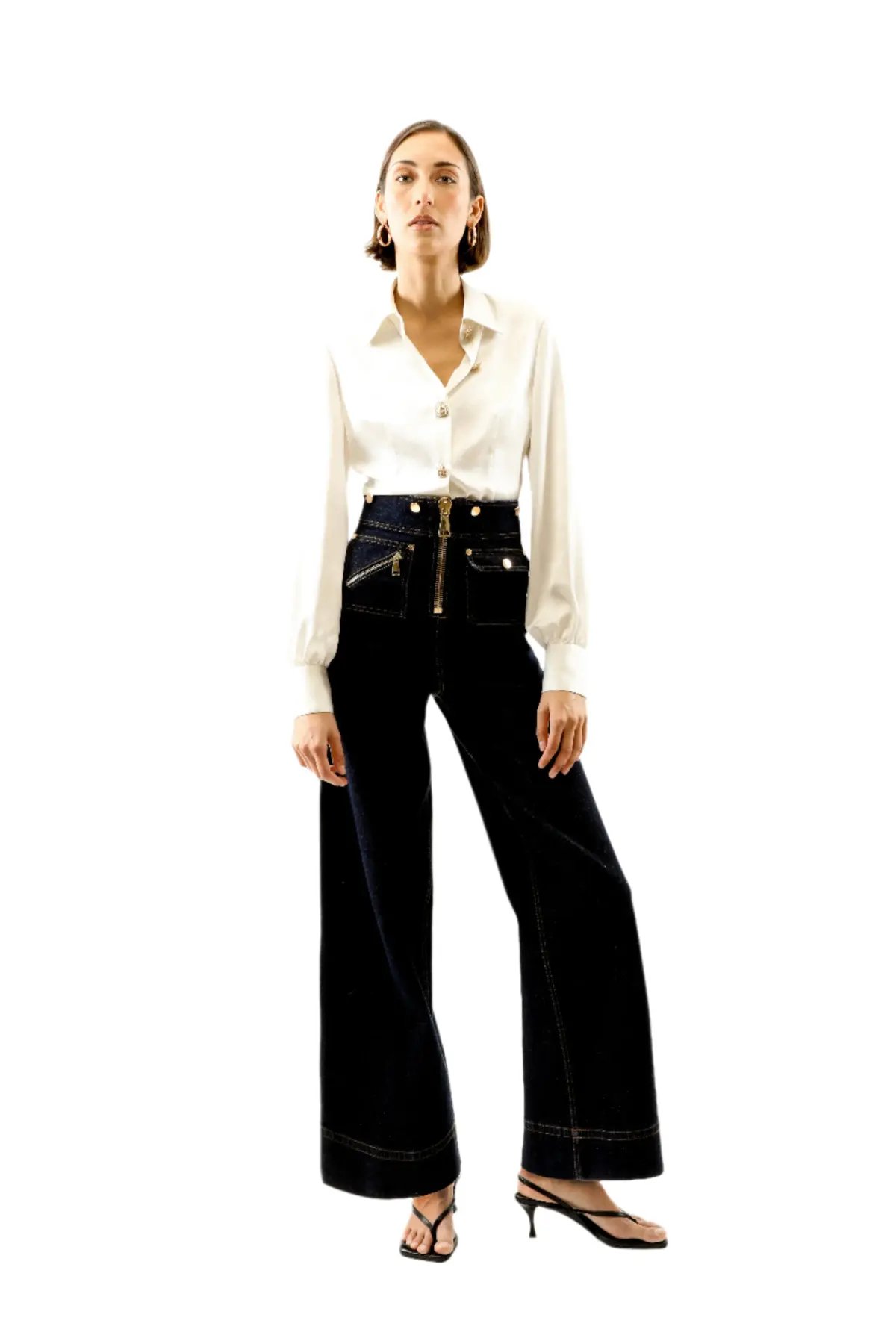 ALICE By Alice McCall Maverick Jumpsuit Indigo Size AU 14 photo 4