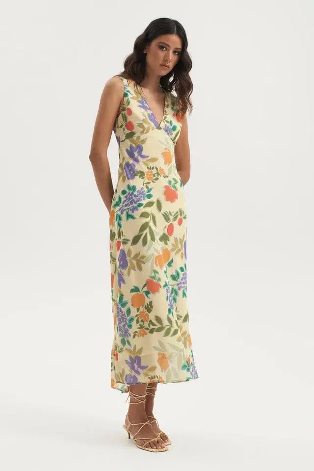 Backless Fuchsia Maxi Dress Size S photo 6