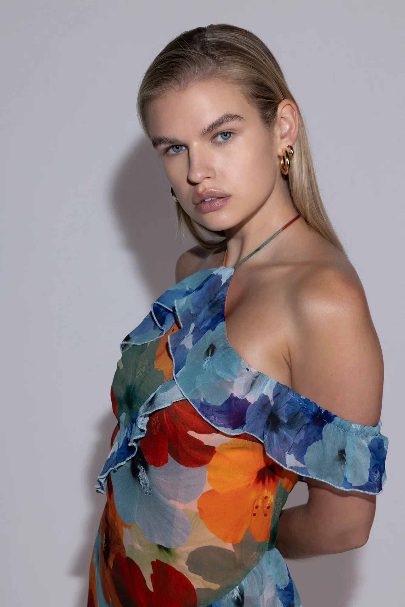 THE WOLF GANG ISOLA MAXI DRESS - FLORAL photo 6