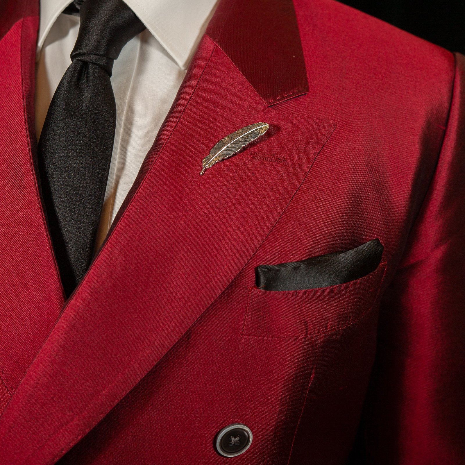 HIre Quill Pin Silver photo 2